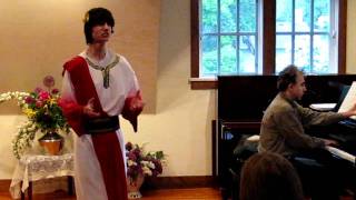 Alexander Khazen performing Andrew Lloyd Weber's Pilate's Dream from musical Jesus Christ Superstar