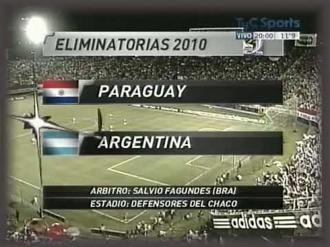 Paraguay 1 vs Argentina 0 Eliminatorias Sudáfrica 2010