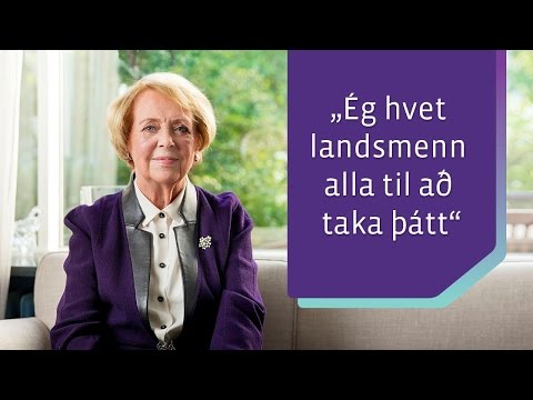 Vigdís Finnbogadóttir - Leggðu okkur lið (s)