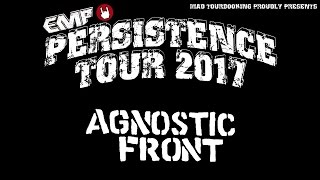 Persistence Tour 2017 - Video Message Agnostic Front