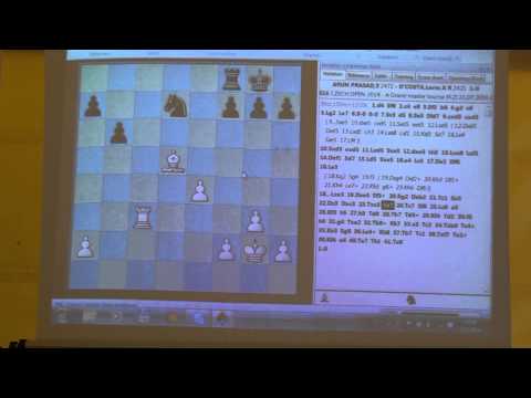 A 4.2. GM Prasad S. ARUN   - IM Lorin A R D`COSTA   1 - 0