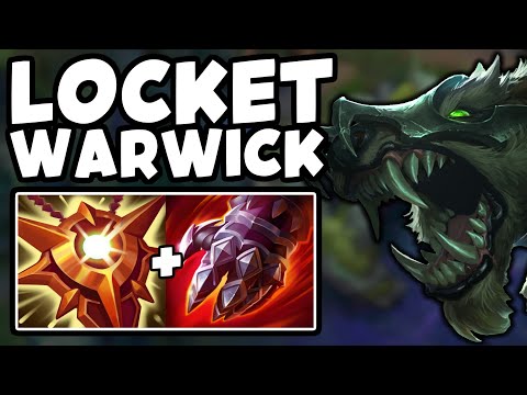 LOCKET RUSH WARWICK TOP IS NUTS! HUGE SHIELD BAITS! - League of Legends
