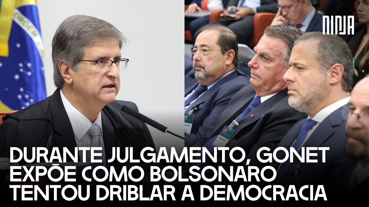 💣"Bolsonaro formou organização criminosa para ficar no poder" Assista a fala de Gonet na íntegra💣