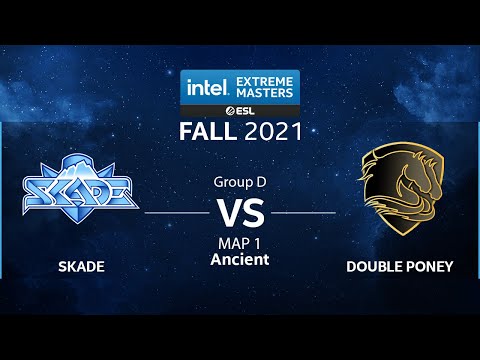 CS:GO - SKADE vs. Double Poney [Ancient] Map 1 - IEM Fall 2021 - Group D - EU