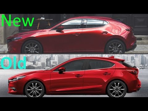 New 2019 Mazda 3 hatchback Vs. Old 2017 Mazda 3 hatchback
