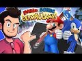 Mario Sonic At The Portable Olympic Games AntDude