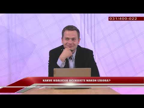 TV REPLIKA 27.05.2020. - KAKVE KOALICIJE OČEKUJETE NAKON IZBORA?