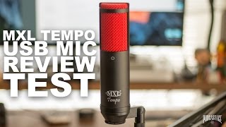 Video thumbnail for MXL Tempo USB Mic Review / Test by Podcastage