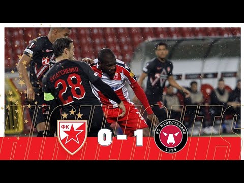 FK Crvena Zvezda Belgrad 0-1 FC Midtjylland Hernin...