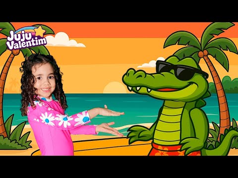 The Alligator Went for a Walk on the Beach - Children's Song by Juju Valentim
