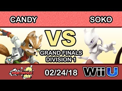 Breakthrough 2 - Candy (Fox) Vs. yBaS | Soko (Mewtwo) Grand Finals - Smash 4