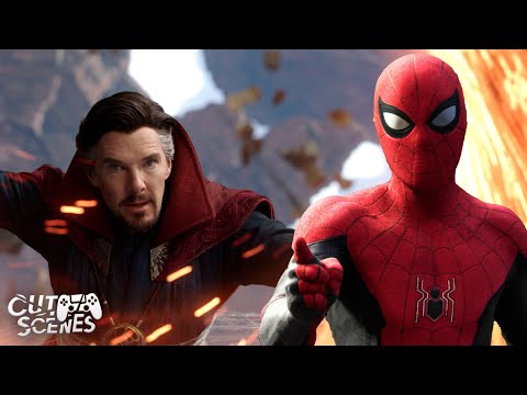 Peter Parker vs Dr. Stephen Strange  | Spider-Man: No Way Home (Tom Holland, Benedict Cumberbatch)