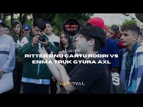 ENMA TRUK GYURA AXL vs RITTER DNO CARTU RODRI I 4tos Fecha 4vs4 I San Justo Under ft Survival