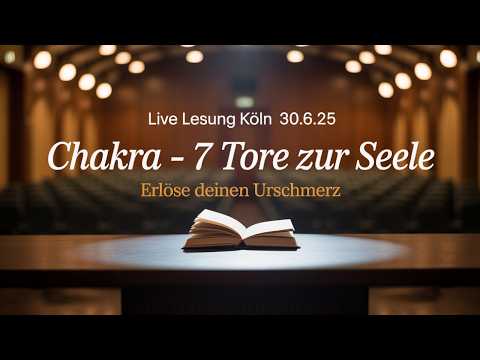 Live: Buchlesung „Chakra – 7 Tore zur Seele“ im Osho UTA Köln