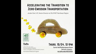 Accelerating the Transition to Zero Emission Transportation