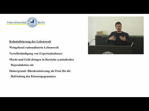 Neuere Kritsche Theorie: Habermas 3 + Foucault | Vorlesung 11 Moderne pol. Theorie | Prof. Ladwig