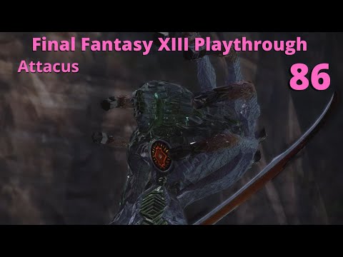 Final Fantasy XIII HD - No Commentary - 100% - Mission 51 - Attacus, the Soulless