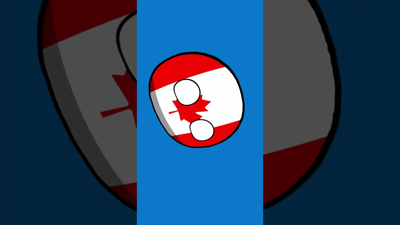 【ポーランドボール?】葉っぱカナダ