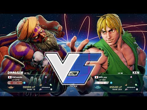 YHC Mochi (Dhalsim) vs Yama (Ken)：YHC餅（ダルシム）vs ヤマグチ（ケン）