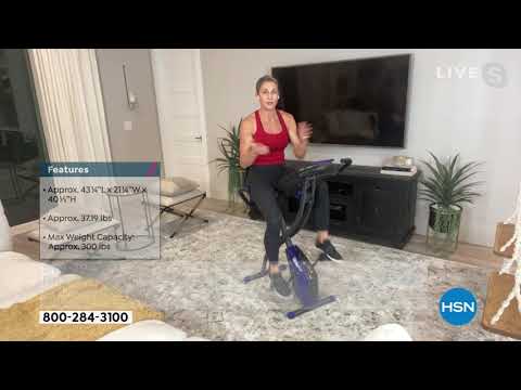 FitQuest Upright Flex Express and Recumbent Bike with Re...