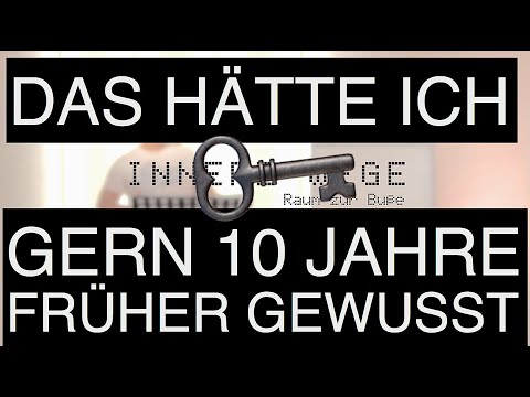 Innere Wege Teil 2 - Raum zur Buße - Das hätte ich gern 10 Jahre früher gewusst