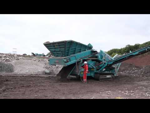 Powerscreen Warrior 2100 Screen Promotional Video