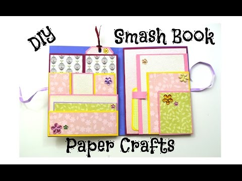How to Make a Smash Book Journal - The Realistic Mama