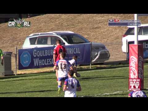 2017 Canberra RL Round 15 1st Grade Highlights - Goulburn Workers Bulldogs v Gungahlin Bulls