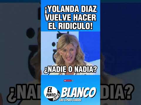 🤣 Yolanda DIAZ vuelve a liarse y QUIERE ser PRESIDENTA #shorts #yolandadíaz #meme #vox #abascal