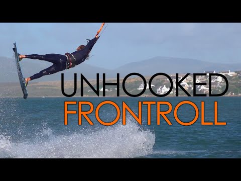 How to do an unhooked frontroll or s-bend (kiteboarding tutorial)