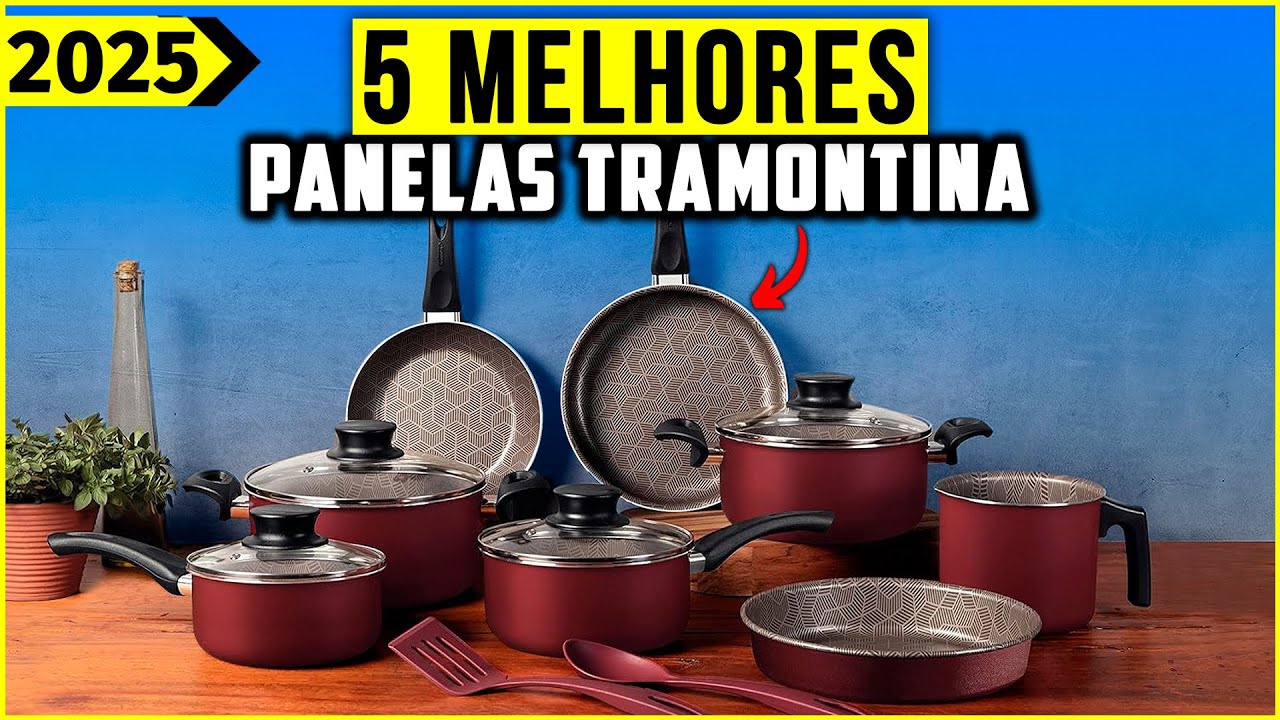 As 5 Melhores Panelas Tramontina/ Jogo De Panela Tramontina Em 2024!
