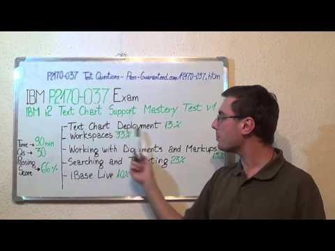 P2170-037 – IBM Exam i2 Text Test Chart Questions