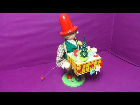 Steinbach uralte Spieluhr Nr. 011 - seltenes Sammlerstück aus dem Erzgebirge