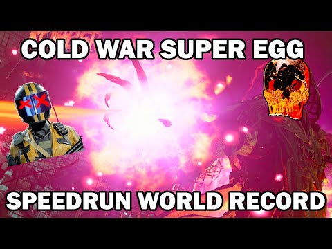 COLD WAR SUPER EASTER EGG SPEEDRUN WORLD RECORD (1:28:13)