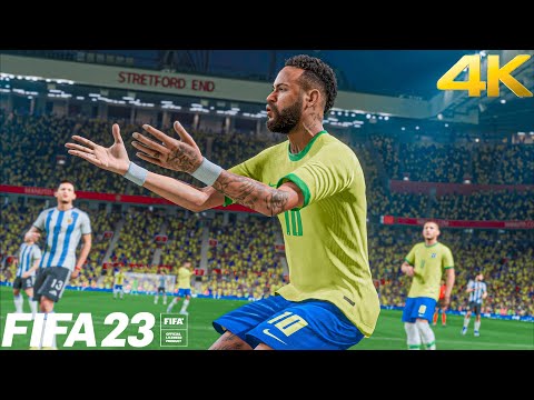FIFA 23  - Brasil vs Argentina | Qatar 2022 | PS5™ [4K60]