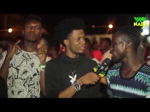 REMINISCE  SHUT DOWN LAGOS  WITH STREET CONCERT