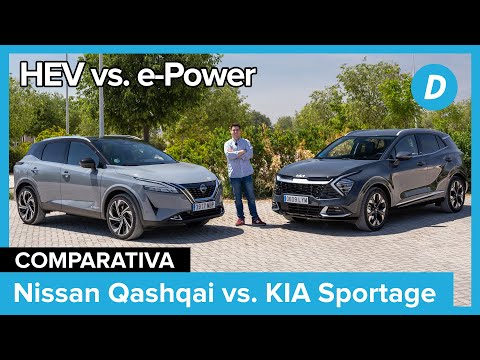 Nissan Qashqai vs Kia Sportage: ¿Qué SUV híbrido es mejor compra? | Review en español | Diariomotor