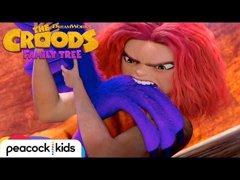 Eep vs. The Animal Kingdom – Who Will Win? | THE CROODS FAMILY TREE