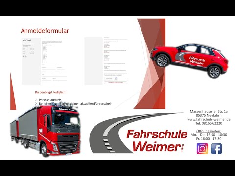 So läuft unsere Onlineanmeldung