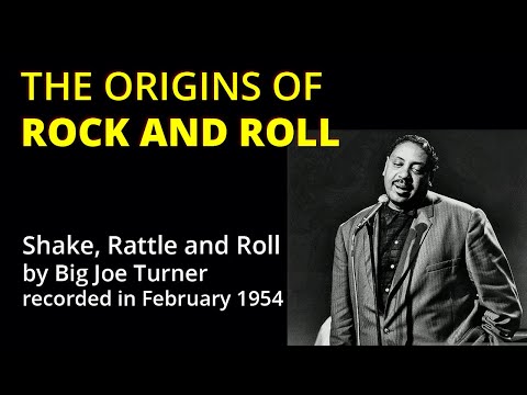 Origins of ROCK AND ROLL, Shake, Rattle and Roll, Big Joe Turner, 1954 | Part 13 of 20