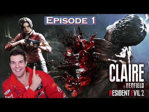 STARTING CLAIRE'S STORY! - Resident Evil 2 Remake (Full  BLIND Game Playthrough) #1