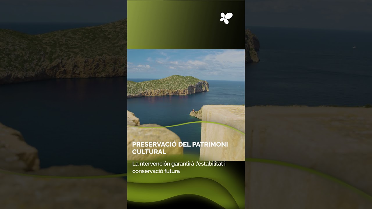 Cabrera restaura el seu castell per protegir un símbol del Mediterrani