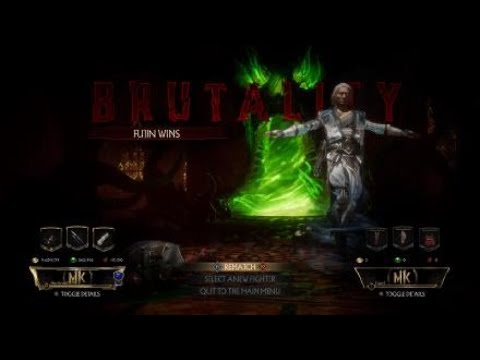 Mortal kombat 11 fujin brutality tutorial:  pinned