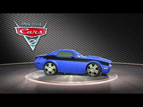 Disney Pixar CARS 2 - Rod "Coppia-motrice" Redline Turntable