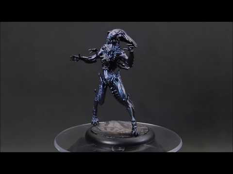 Video Tutorial - Alien Hive Rolling Pin and Chameleon Paintings on an Alien Queen