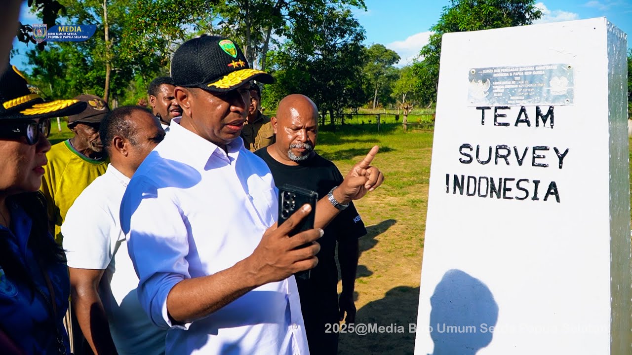 Gubernur Apolo Tinjau & Diskusi Bersama di PLBN Sota Merauke, Perbatasan RI-PNG