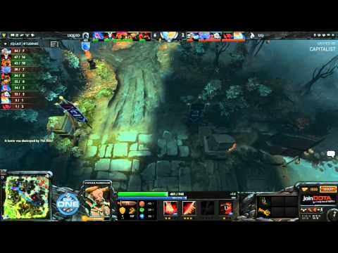 Liquid vs Union Gaming Game 2 - ESL One Dota 2 Playoffs - Capitalist & Pimpmuckl