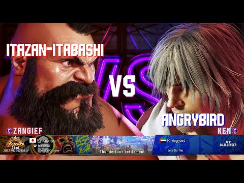 SF6 Itazan-Itabashi (Zangief Classic) Vs AngryBird (Ken Classic)