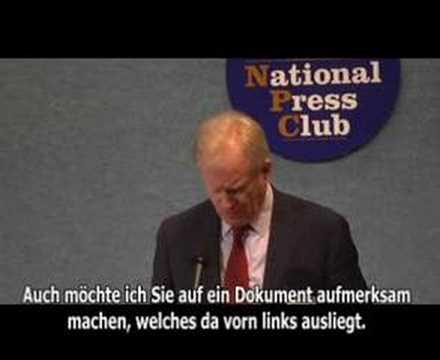 UFO-Konferenz im National Press Club, Nov 2007