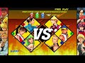 Capcom VS SNK 2 Mark Of The Millennium 2001 Chun Li Mai Morrigan Playthrough 3 On 3 Match